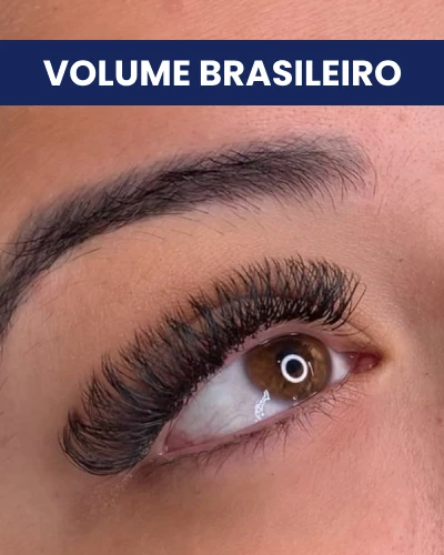 Extensão de Cílios Volume Brasileiro Studio Bellana