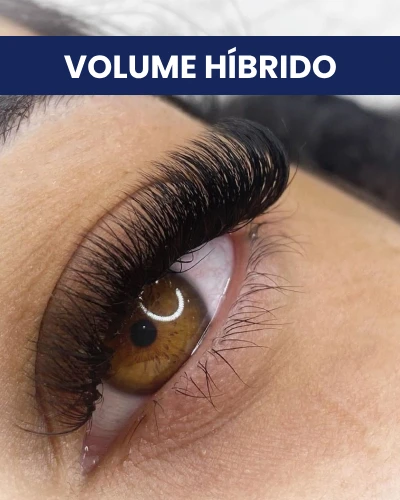 Extensão de Cílios Volume Hibrido Studio Bellana